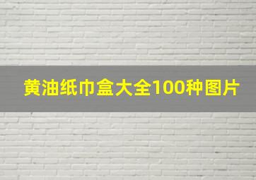 黄油纸巾盒大全100种图片