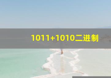 1011+1010二进制