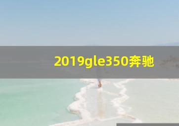 2019gle350奔驰