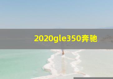 2020gle350奔驰