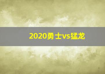 2020勇士vs猛龙