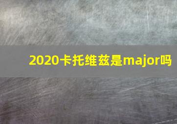 2020卡托维兹是major吗