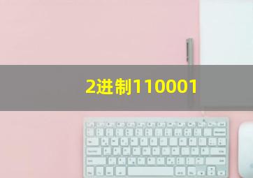 2进制110001