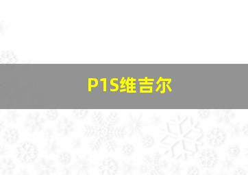 P1S维吉尔