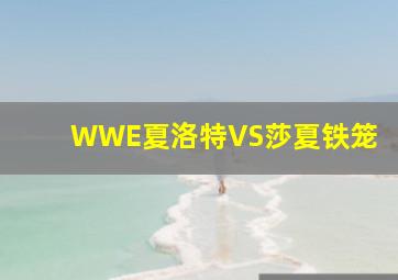 WWE夏洛特VS莎夏铁笼