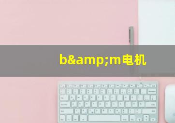 b&m电机