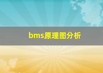 bms原理图分析