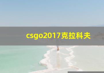 csgo2017克拉科夫