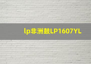 lp非洲鼓LP1607YL