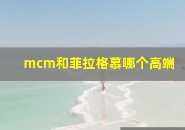 mcm和菲拉格慕哪个高端