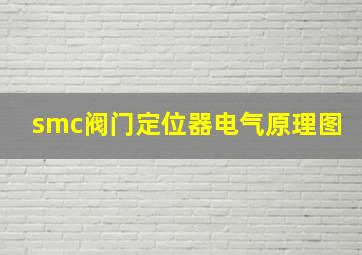 smc阀门定位器电气原理图