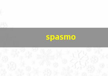 spasmo