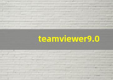 teamviewer9.0