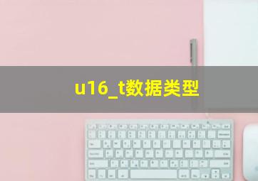 u16_t数据类型