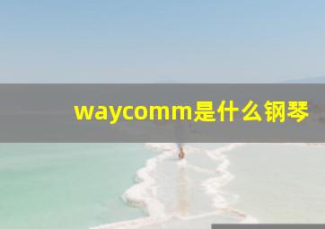 waycomm是什么钢琴