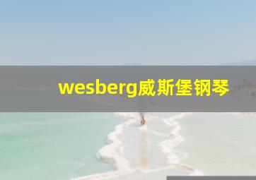 wesberg威斯堡钢琴