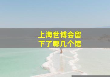 上海世博会留下了哪几个馆