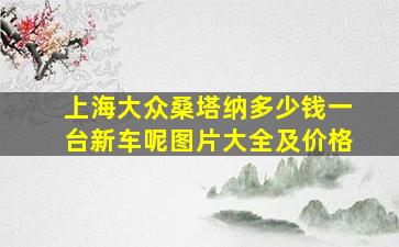 上海大众桑塔纳多少钱一台新车呢图片大全及价格