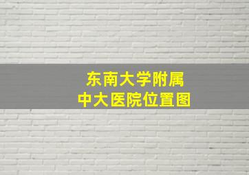 东南大学附属中大医院位置图