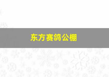 东方赛鸽公棚