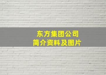 东方集团公司简介资料及图片