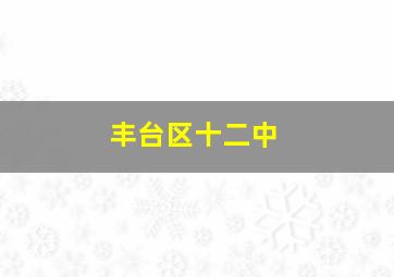 丰台区十二中