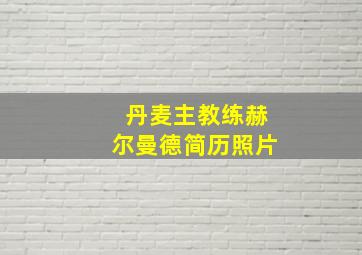 丹麦主教练赫尔曼德简历照片