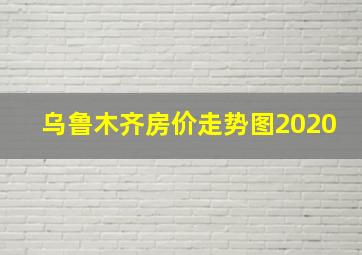 乌鲁木齐房价走势图2020