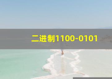 二进制1100-0101