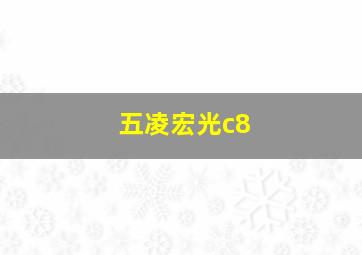 五凌宏光c8