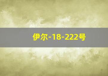 伊尔-18-222号