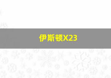 伊斯顿X23