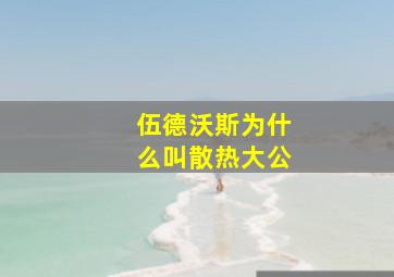 伍德沃斯为什么叫散热大公