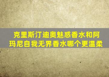 克里斯汀迪奥魅惑香水和阿玛尼自我无界香水哪个更温柔