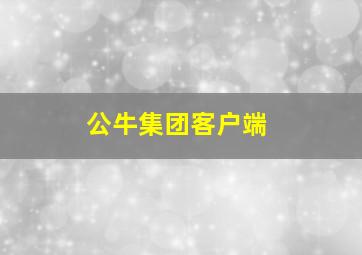 公牛集团客户端