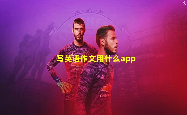 写英语作文用什么app