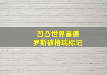 凹凸世界嘉德罗斯被格瑞标记