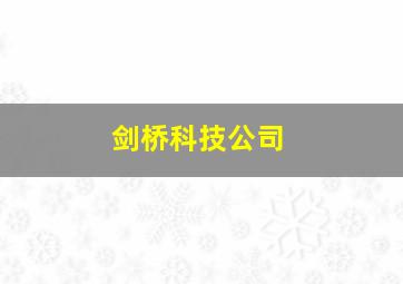 剑桥科技公司