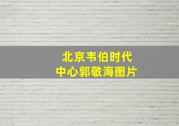 北京韦伯时代中心郭敬海图片