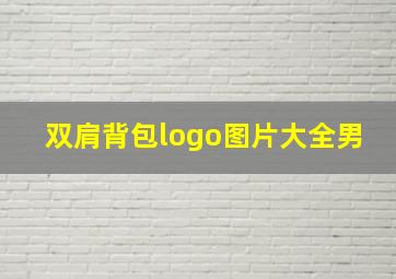 双肩背包logo图片大全男