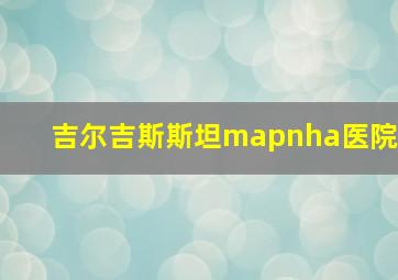 吉尔吉斯斯坦mapnha医院