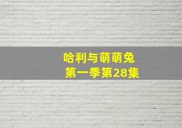 哈利与萌萌兔第一季第28集