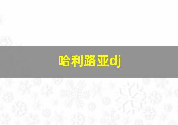 哈利路亚dj