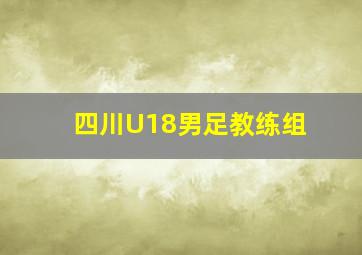 四川U18男足教练组