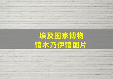 埃及国家博物馆木乃伊馆图片