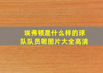 埃弗顿是什么样的球队队员呢图片大全高清