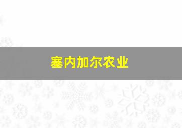 塞内加尔农业