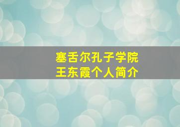 塞舌尔孔子学院王东霞个人简介