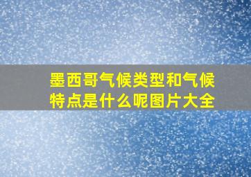 墨西哥气候类型和气候特点是什么呢图片大全