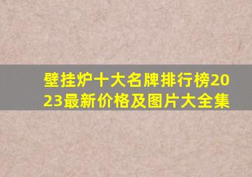 壁挂炉十大名牌排行榜2023最新价格及图片大全集